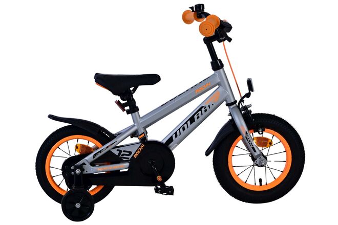 Volare Rocky Kinderfiets - Jongens - 12 inch - Grijs