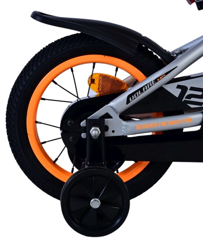 Volare Rocky Kinderfiets - Jongens - 12 inch - Grijs - Afbeelding 2