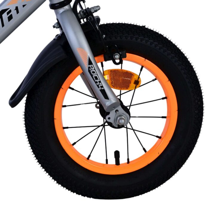 Volare Rocky Kinderfiets - Jongens - 12 inch - Grijs - Afbeelding 3