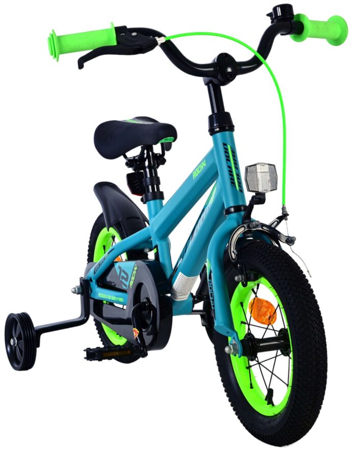 Volare Rocky Kinderfiets - Jongens - 12 inch - Groen - Afbeelding 5