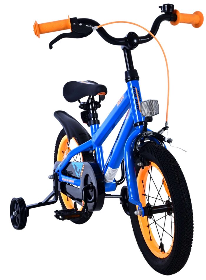 Volare Rocky Kinderfiets - Jongens - 14 inch - Blauw - Afbeelding 5