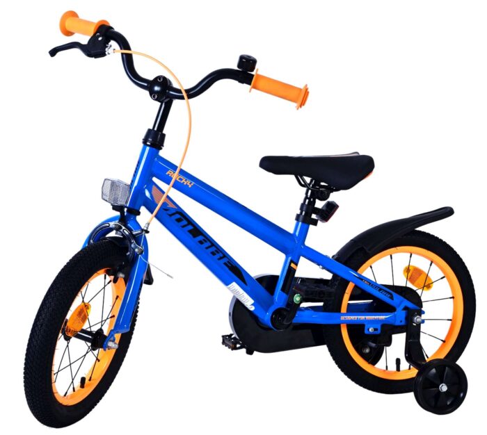 Volare Rocky Kinderfiets - Jongens - 14 inch - Blauw - Afbeelding 8
