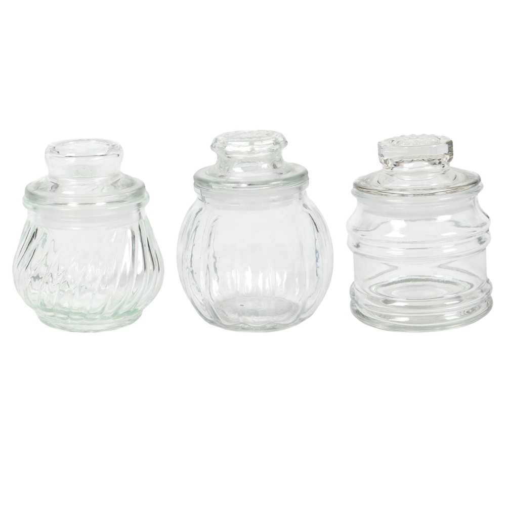 Voorraadpot glas 150ml assorti
