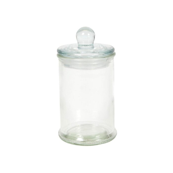 Voorraadpot glas knop  ø6*11cm 150ml