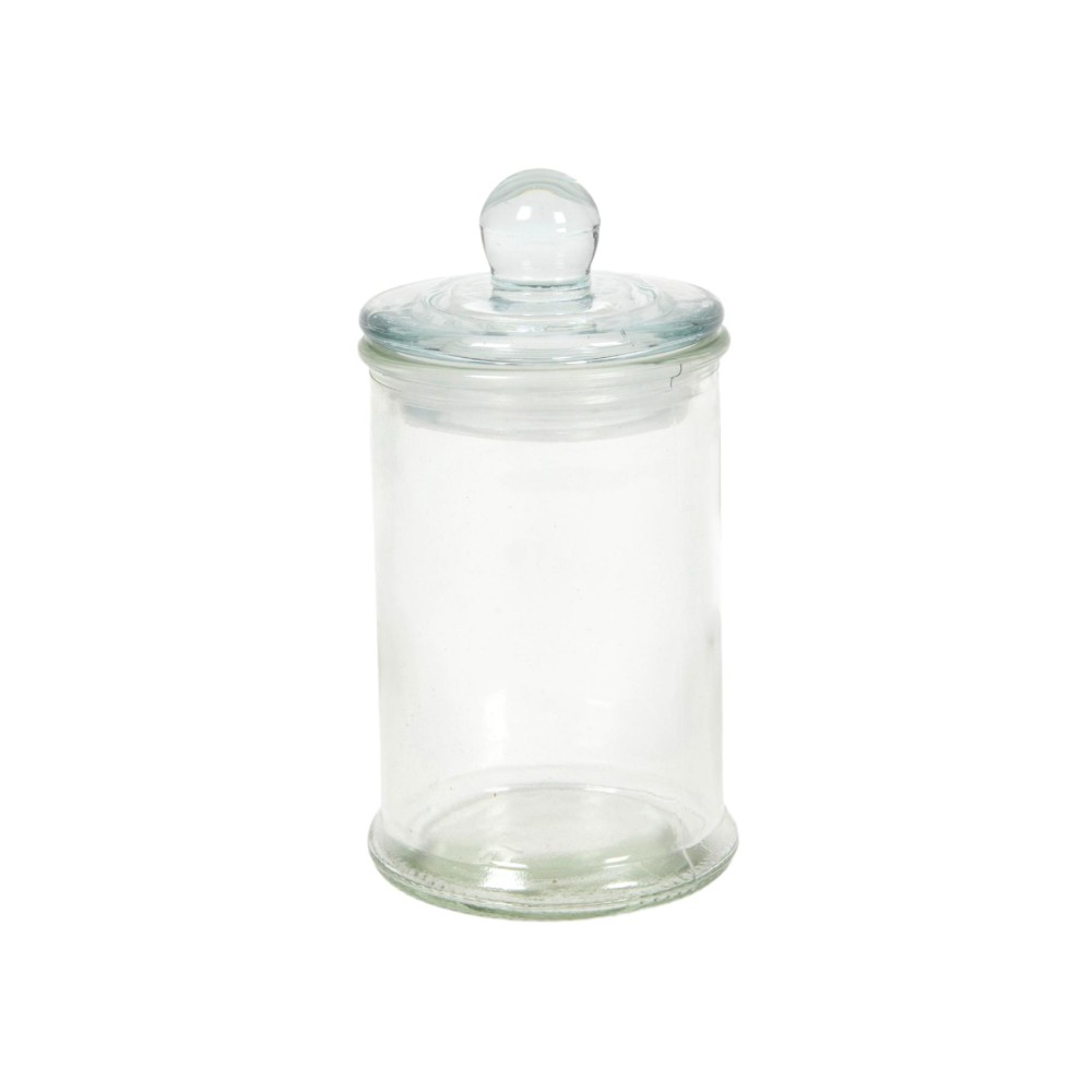 Voorraadpot glas knop  ø6*11cm 150ml