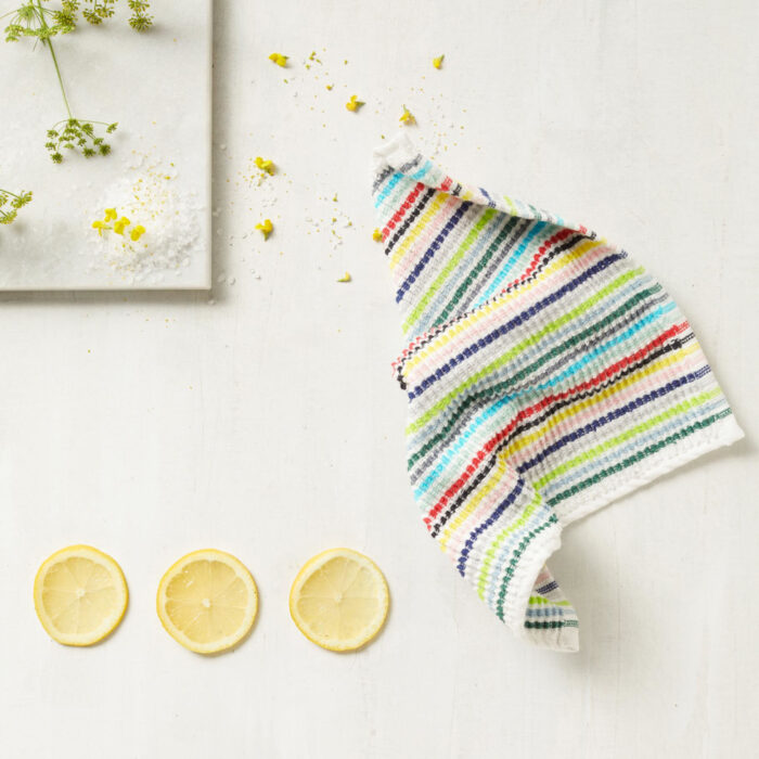 DDDDD vaatdoek Festival multi 30 x 30 cm set 4 - Afbeelding 3