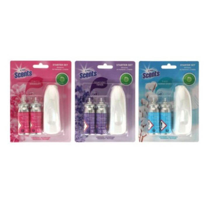 At Home Scents 3ass Mini Spray Starter Set 12ml