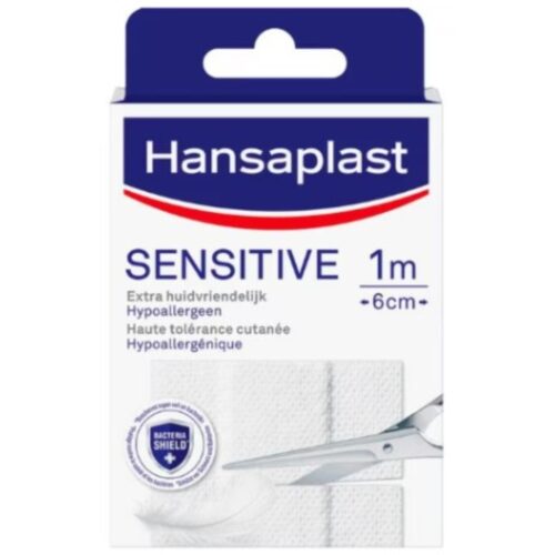 Hansaplast Plaster 10pcs Sensitive 1mx6cm