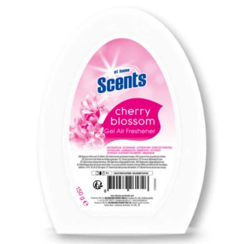 At Home Scents Air Freshener 2x150gr Gel Cherry Blossom