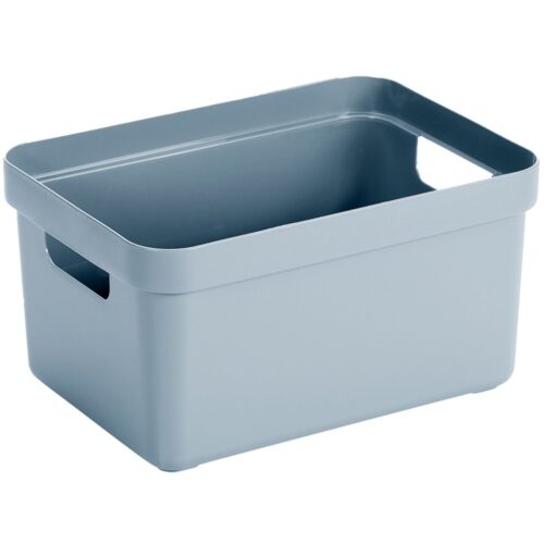 Sigma home opbergbox 13L blauw 350x246x183mm