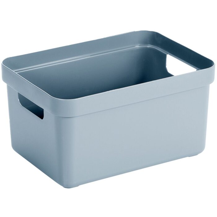 Sigma home opbergbox 13L blauw 350x246x183mm