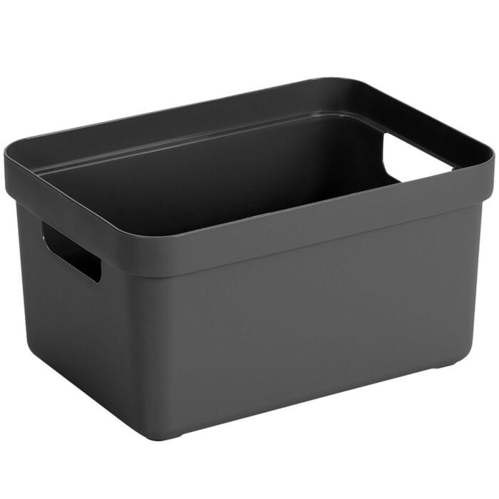 Sigma home opbergbox 5L antraciet 252x175x122mm