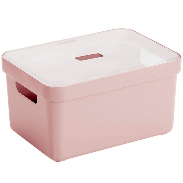 Sigma home opbergbox 5L roze 252x175x122mm