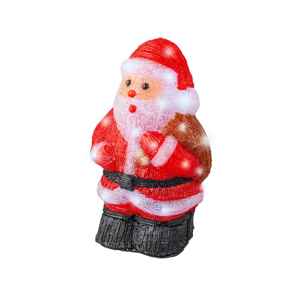 LED kerstman acryl steady buitenL.16.5cm x  W.22cm x H.36cm