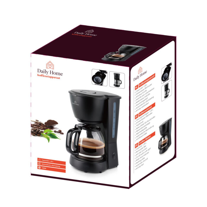 Daily home koffiezetapparaat 1,25L - Afbeelding 5