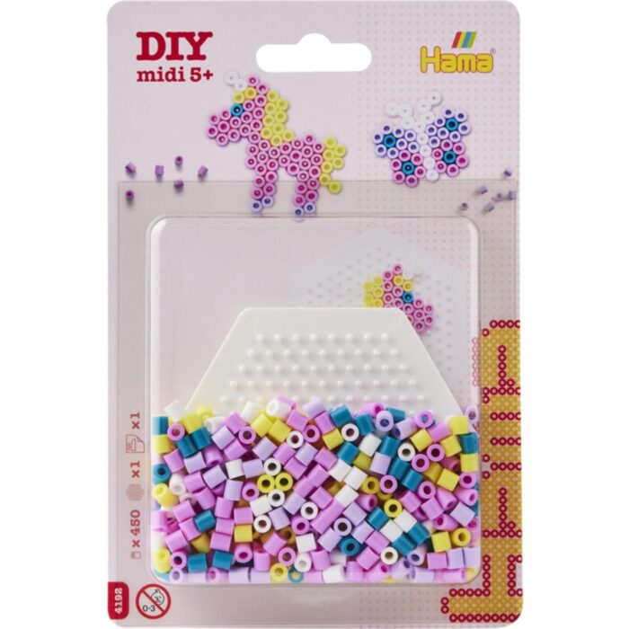 Hama strijkkralen roze mini set 450 delig