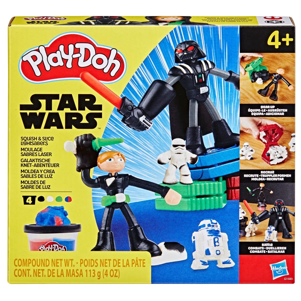 Play-Doh Star Wars pletten en hakken lightsabers