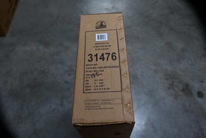 Volare Sportivo Kinderfiets - Jongens - 14 inch - Blauw Zwart - Afbeelding 12