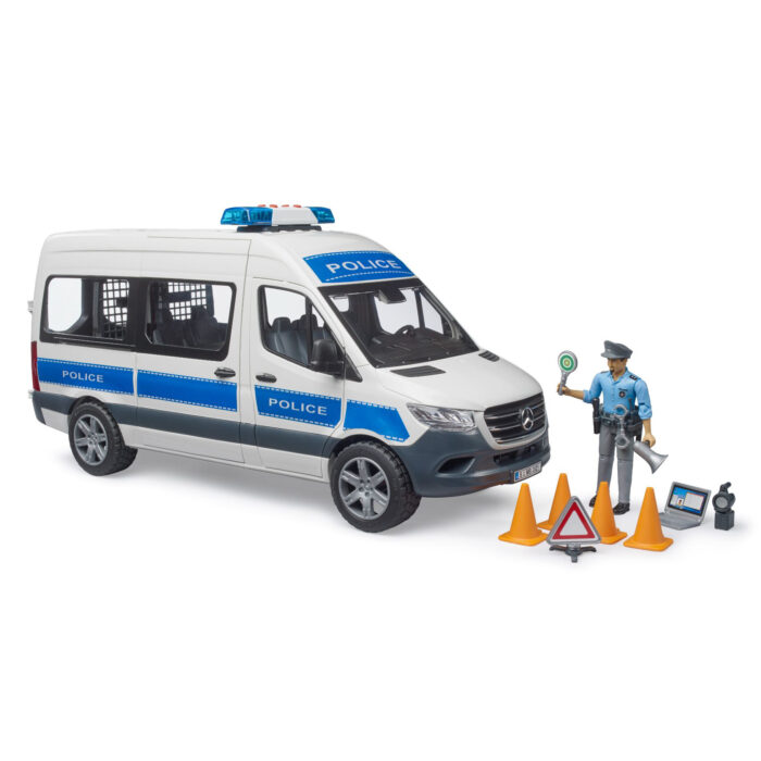 Politie mb sprinter met politieman - Afbeelding 2