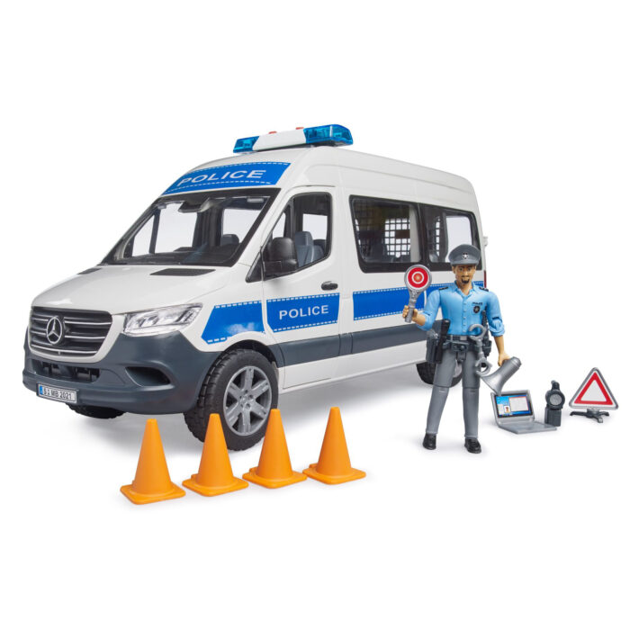 Politie mb sprinter met politieman - Afbeelding 3