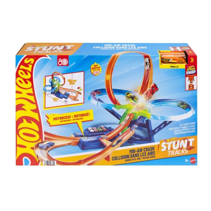 Hot Wheels trackset mid-air-multi crash