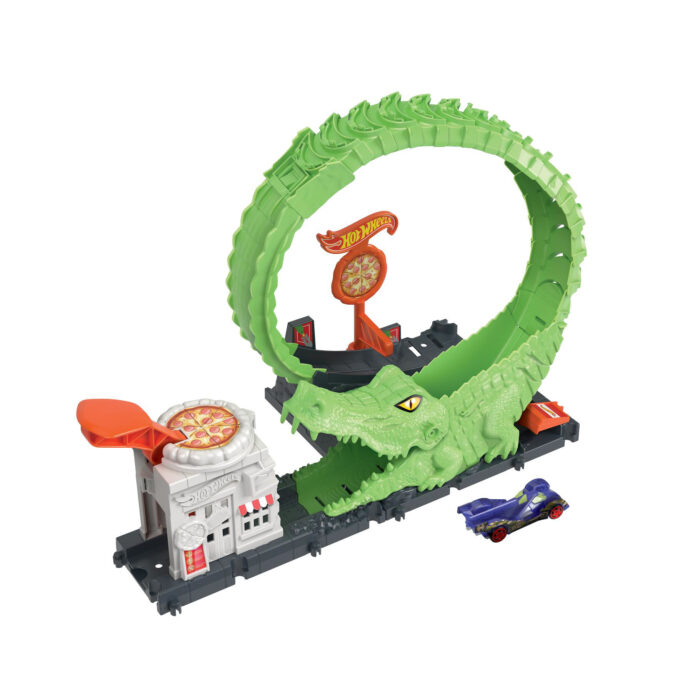 Hot Wheels city gator loop attack speelset - Afbeelding 2