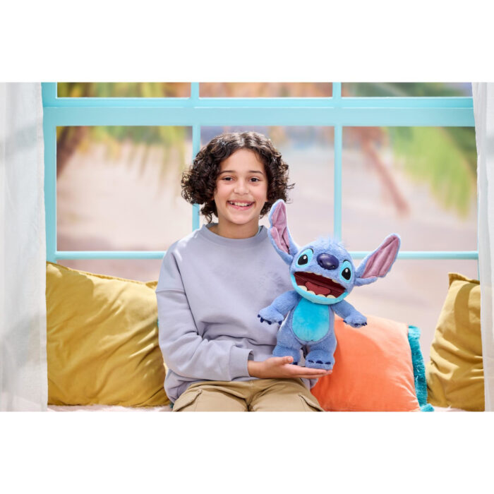 Disney Chatty Stitch Deluxe Puppetronic 32 cm - Afbeelding 3
