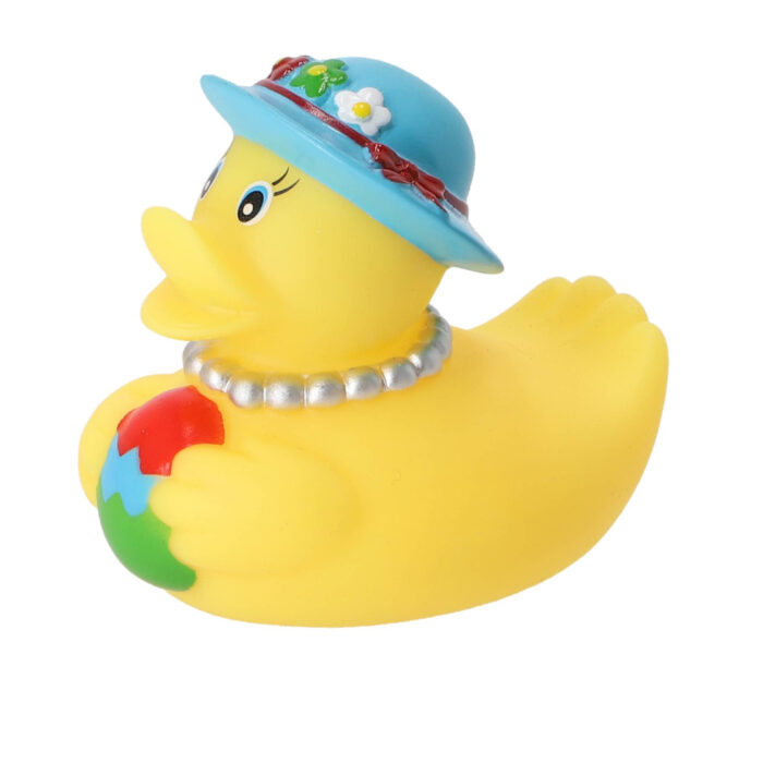 Badeend 10 cm 12 assorti - Afbeelding 5