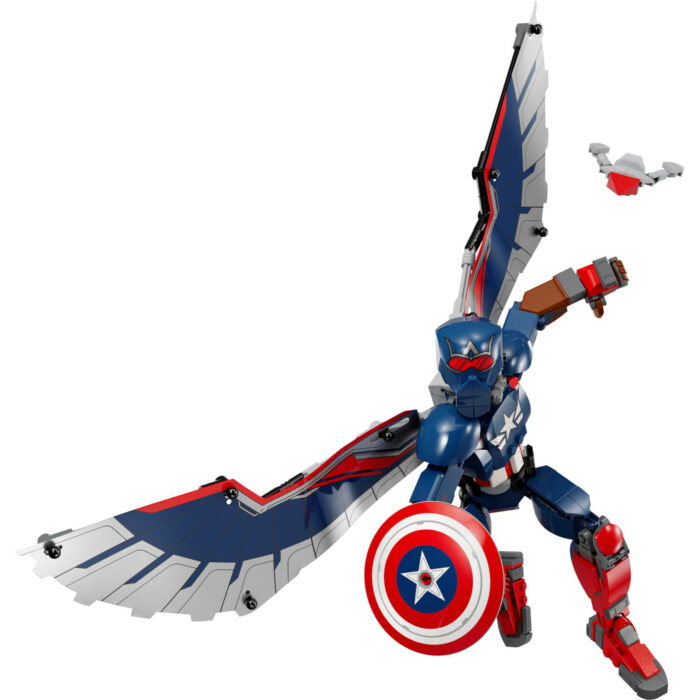 LEGO 76296 Super Heroes Nieuwe Captain America bouwfiguur - Afbeelding 2
