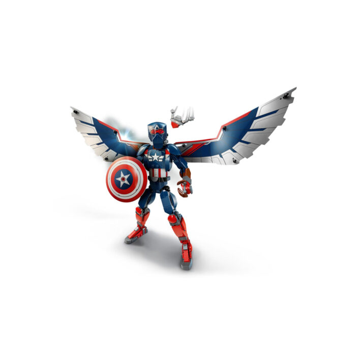 LEGO 76296 Super Heroes Nieuwe Captain America bouwfiguur - Afbeelding 3