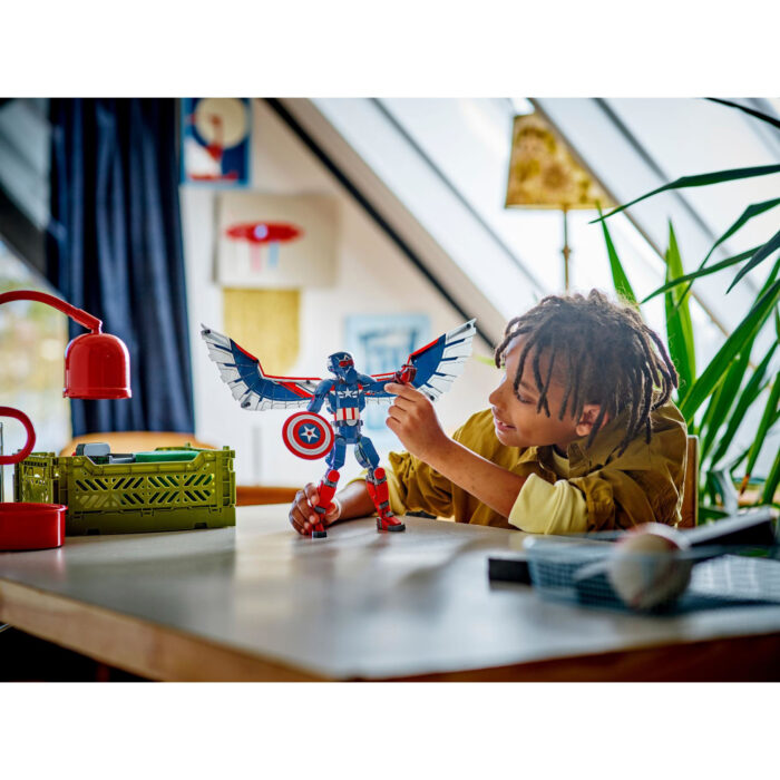 LEGO 76296 Super Heroes Nieuwe Captain America bouwfiguur - Afbeelding 5