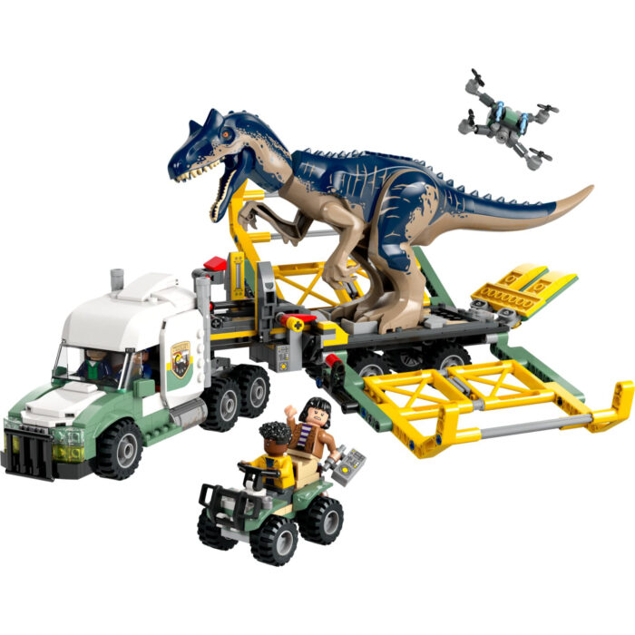 LEGO 76966 Jurassic World Dinosaurusmissies: Allosaurus transporttruck - Afbeelding 2