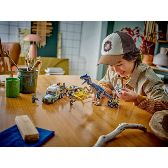 LEGO 76966 Jurassic World Dinosaurusmissies: Allosaurus transporttruck - Afbeelding 5