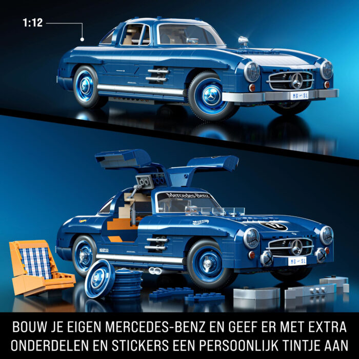 Hot Wheels mega premium series mercedes-benz - Afbeelding 3
