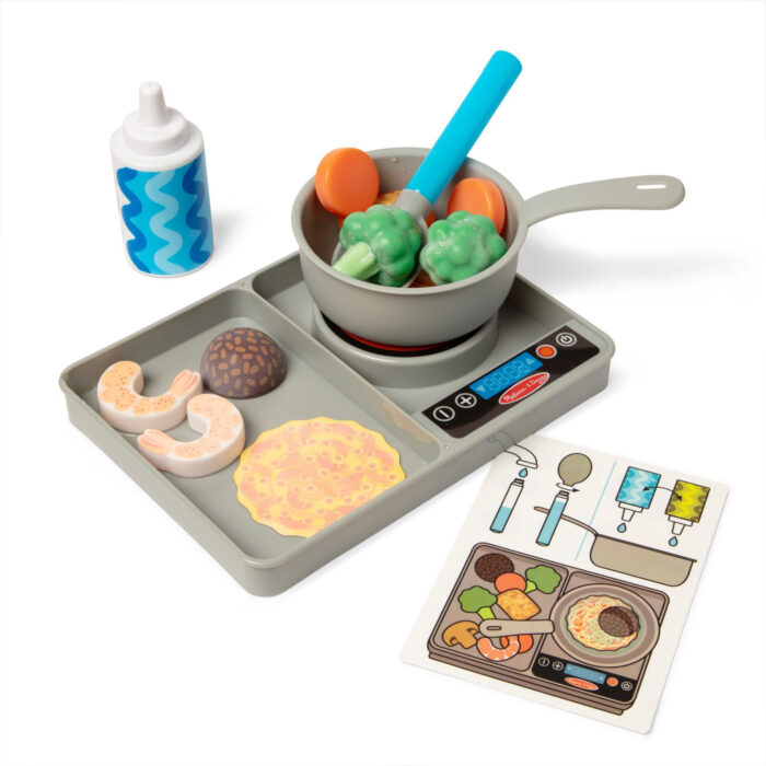 Melissa & Doug Water Wow! Pretend Play Stir & Simmer - Afbeelding 2