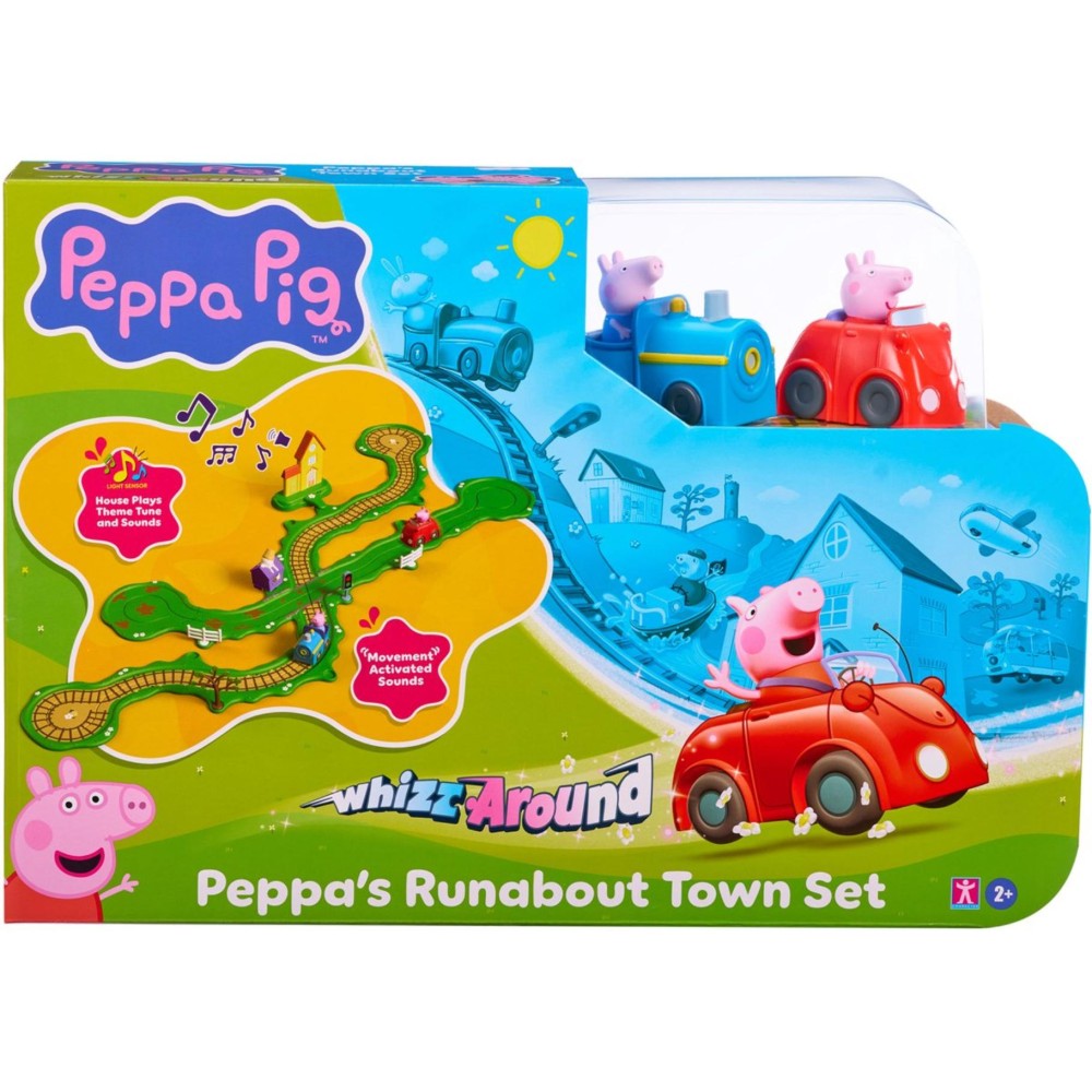 Peppa Whizz Around Peppa's runabout town set