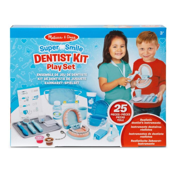 Melissa & Doug Super Smile Dentist Kit Play Set