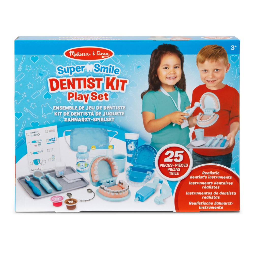 Melissa & Doug Super Smile Dentist Kit Play Set
