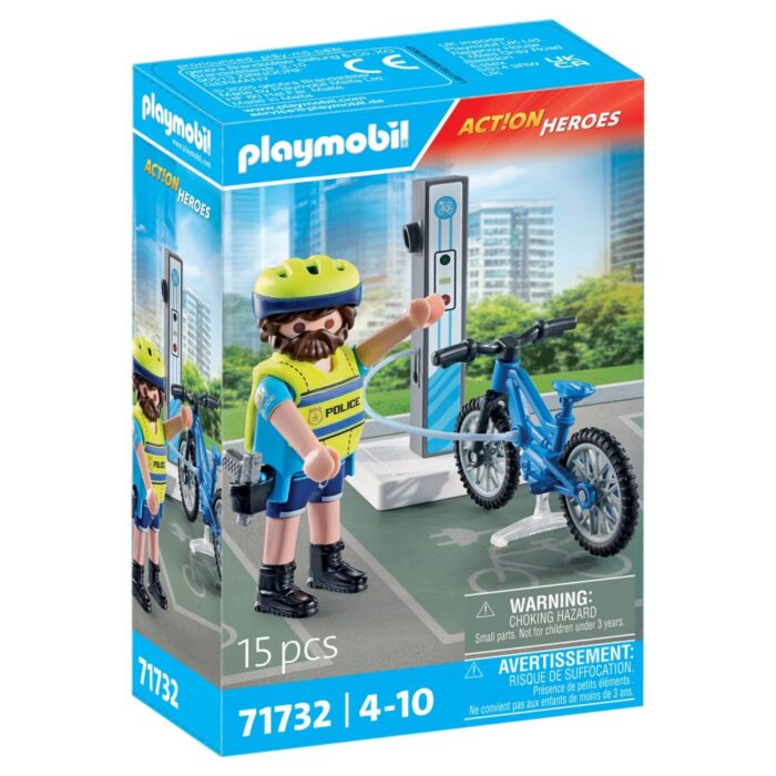 Playmobil 71732 politie fiets patrouille