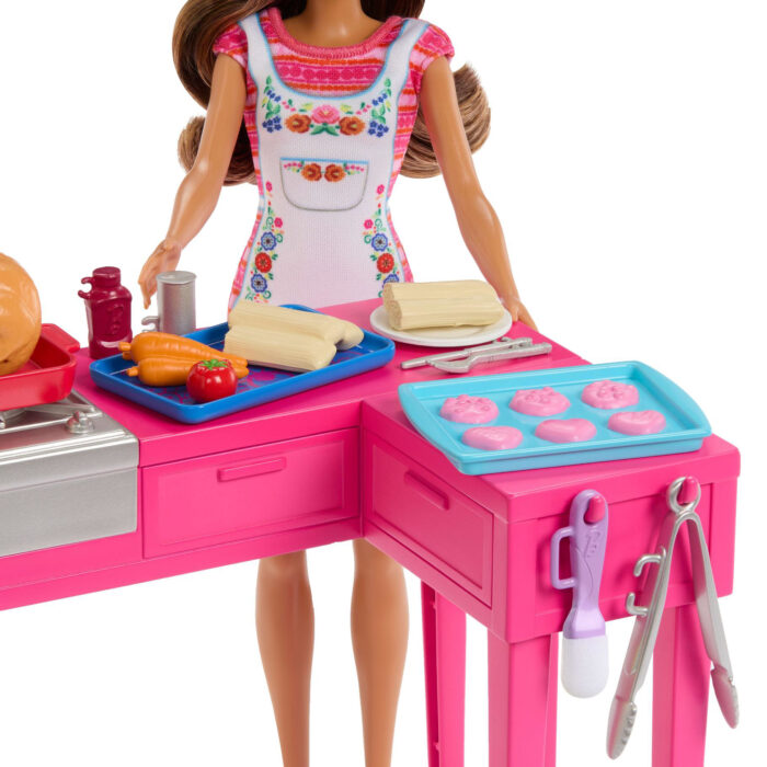 Barbie Family pop Teresa recept voor vriendschap en keukenspeelset - Afbeelding 6