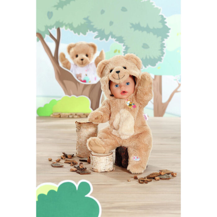 Baby Born Bear Suit 43Cm - Afbeelding 6