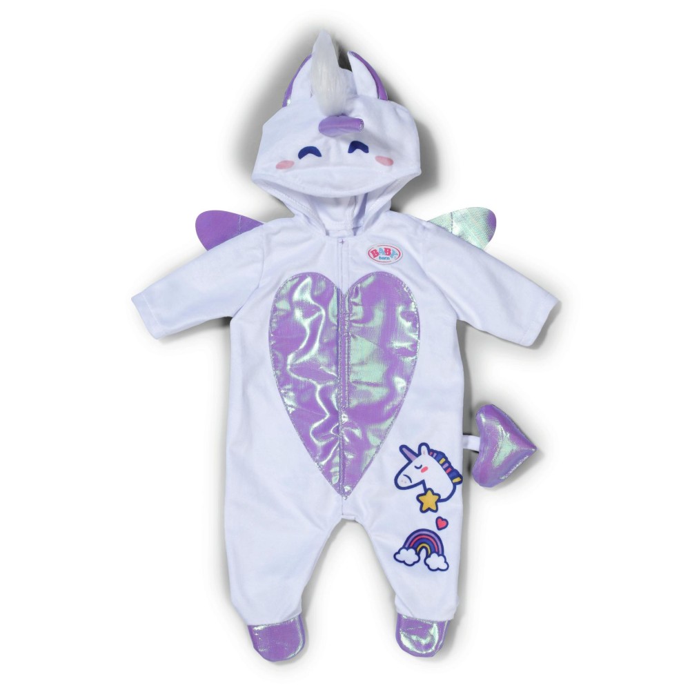 Baby born unicorn onesie 43 cm