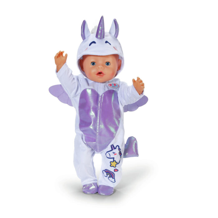 Baby born unicorn onesie 43 cm - Afbeelding 2