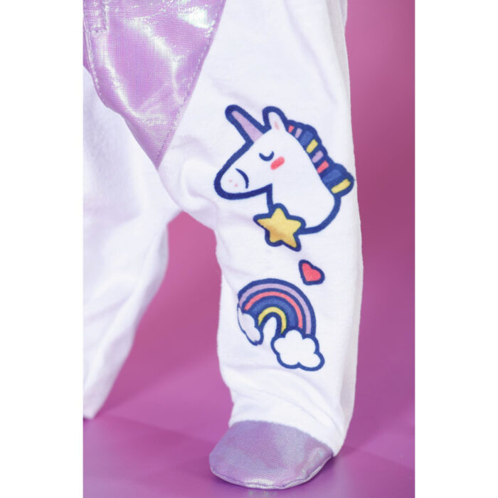 Baby born unicorn onesie 43 cm - Afbeelding 5