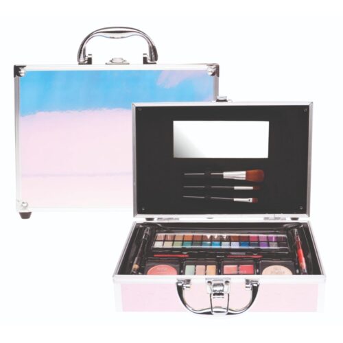 Casuelle make up koffer holografisch middel