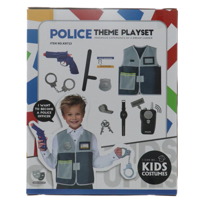 Politie verkleedset met accessoires - Afbeelding 2