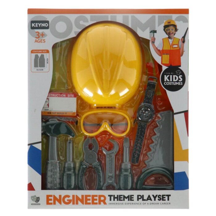 Bouw verkleedset met accessoires