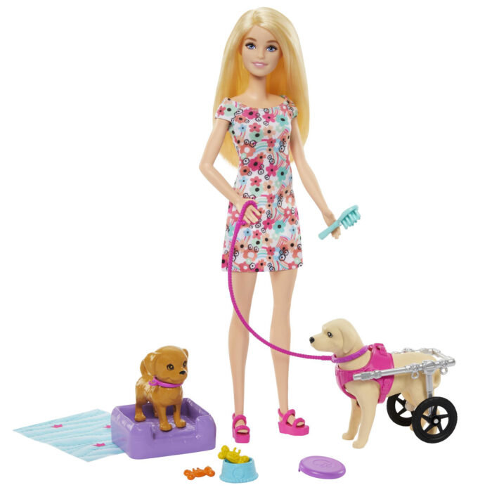Barbie Pop Walk And Wheel Pet Speelset En Accessoires - Afbeelding 2