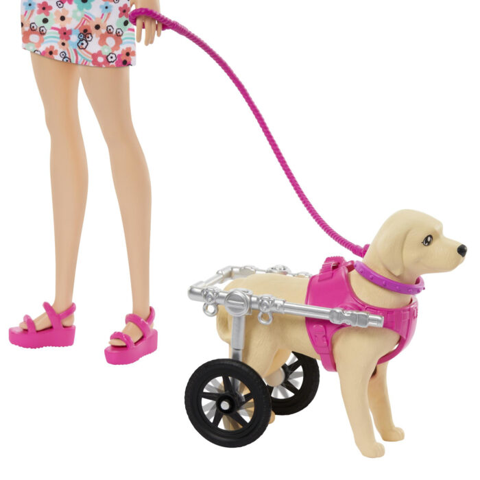 Barbie Pop Walk And Wheel Pet Speelset En Accessoires - Afbeelding 3