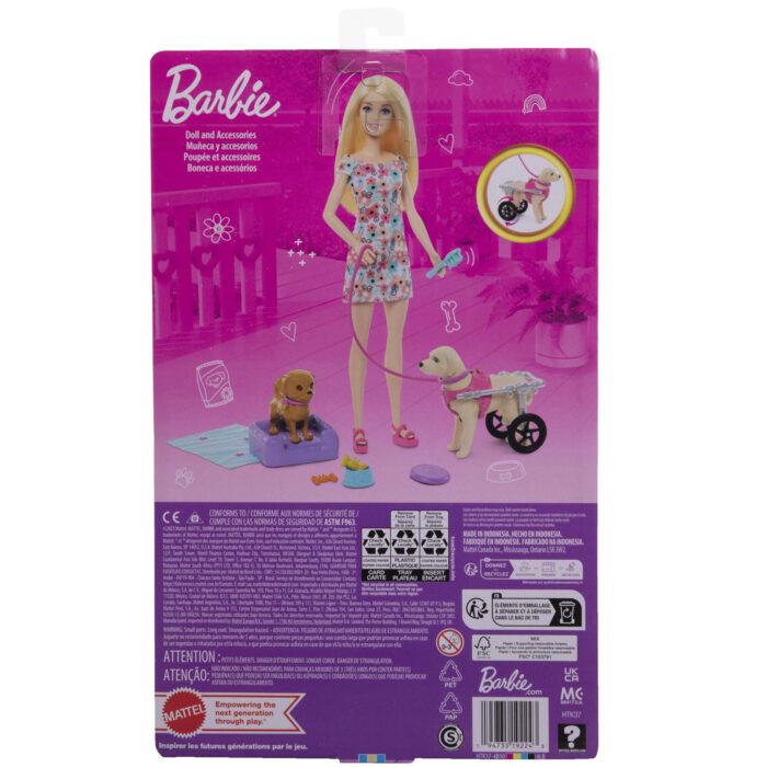 Barbie Pop Walk And Wheel Pet Speelset En Accessoires - Afbeelding 6